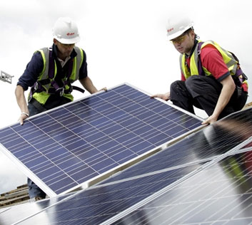 Eon Solar Panel Installation